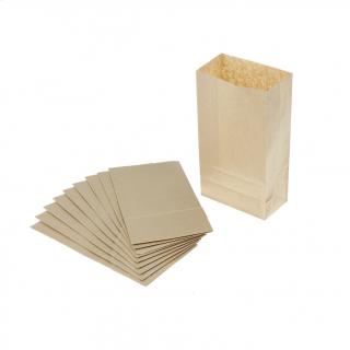 10pcs Brown Kraft Paper bag Gift Bags packing Biscuits candy Food raft_1